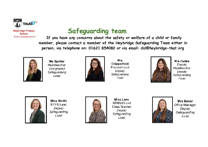 Designated safeguarding leads poster 4