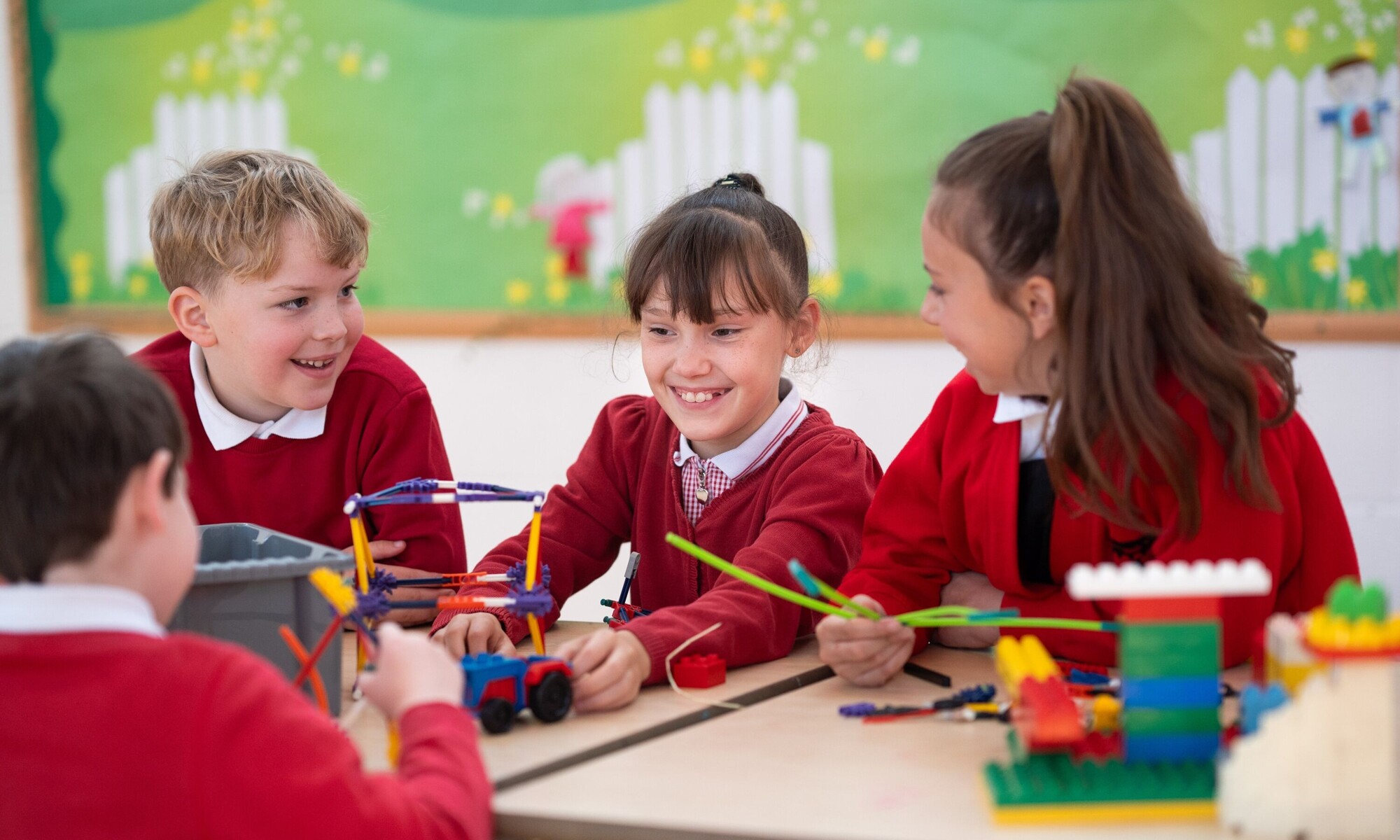 Heybridge Primary School pupils in a DT lesson